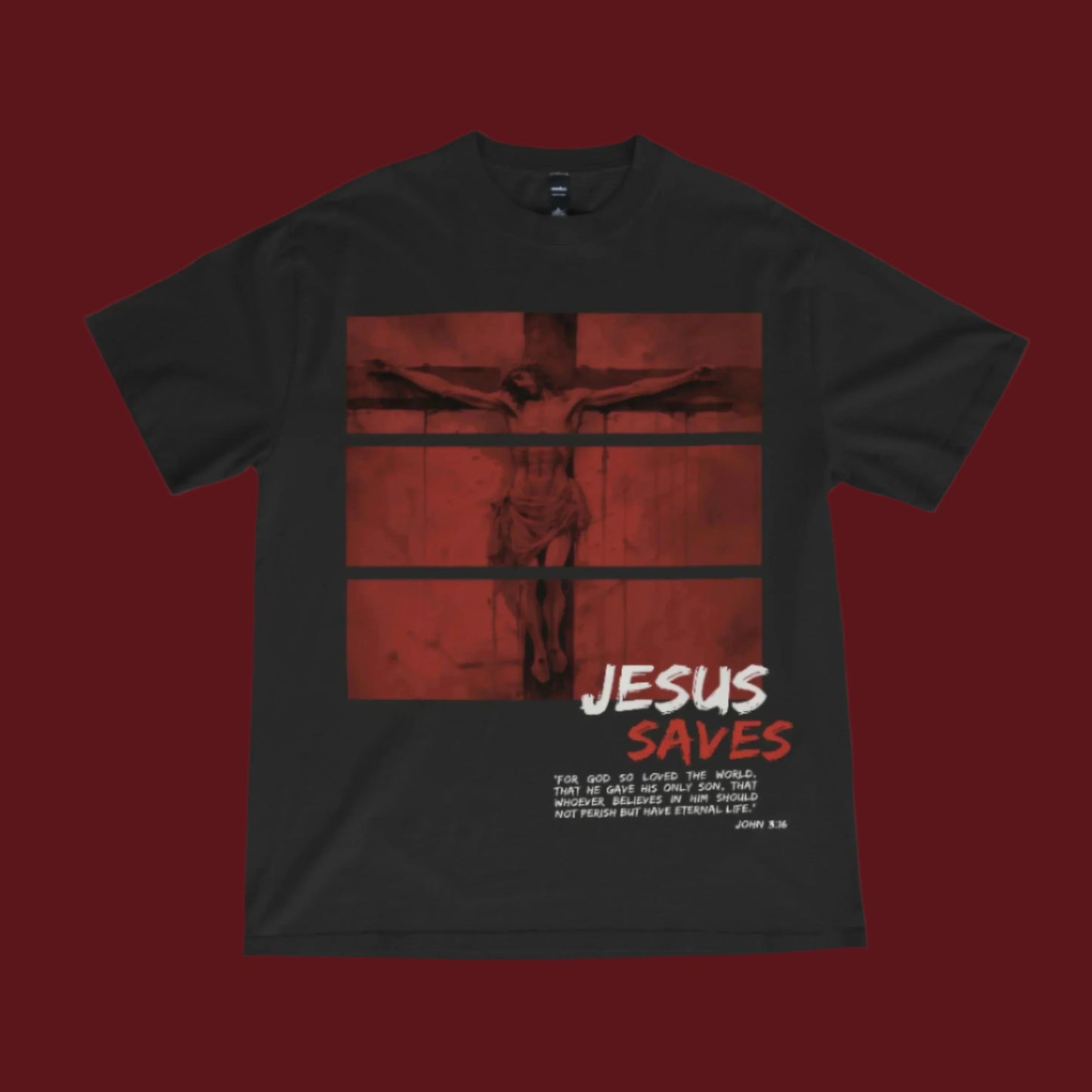 JESUS SAVES TEE