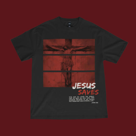 JESUS SAVES TEE